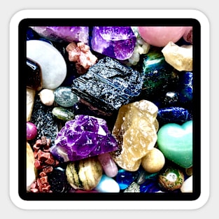 Rock and Crystals Sticker